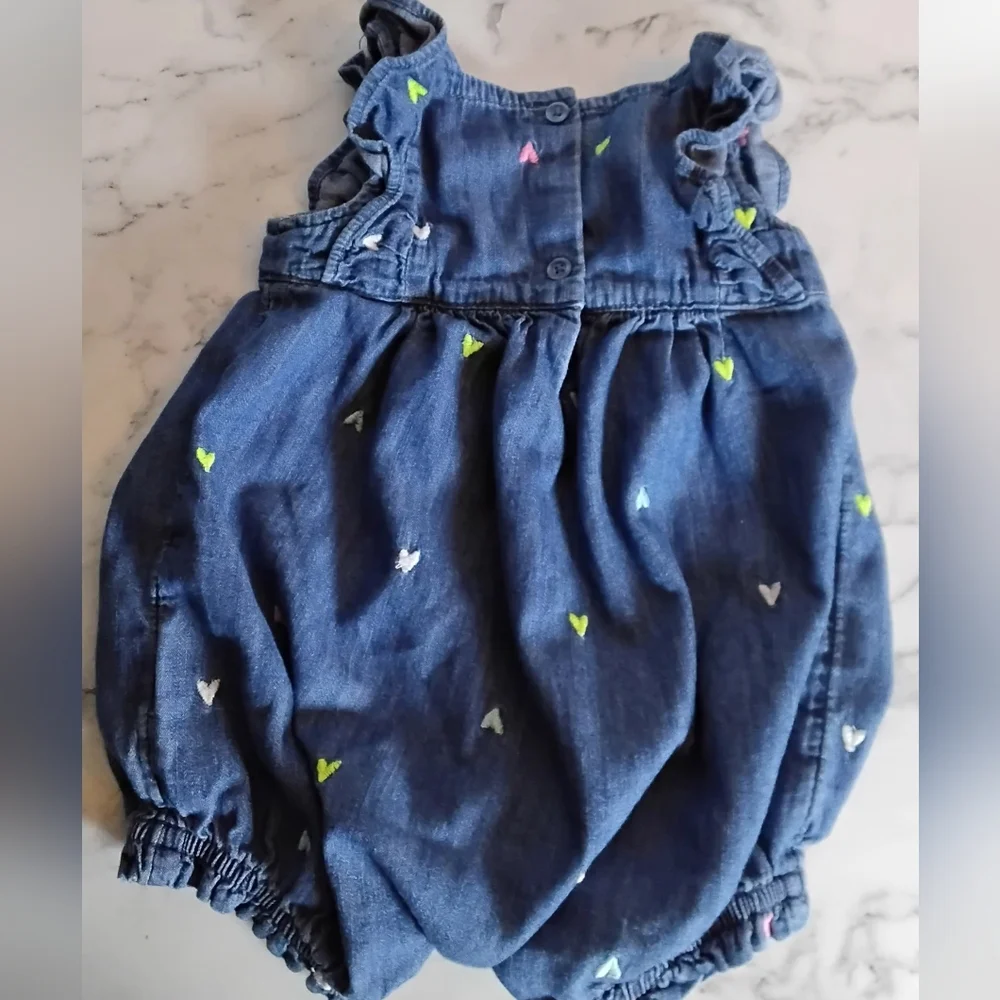 Baby Blue Romper‎ - Picture 2 of 4